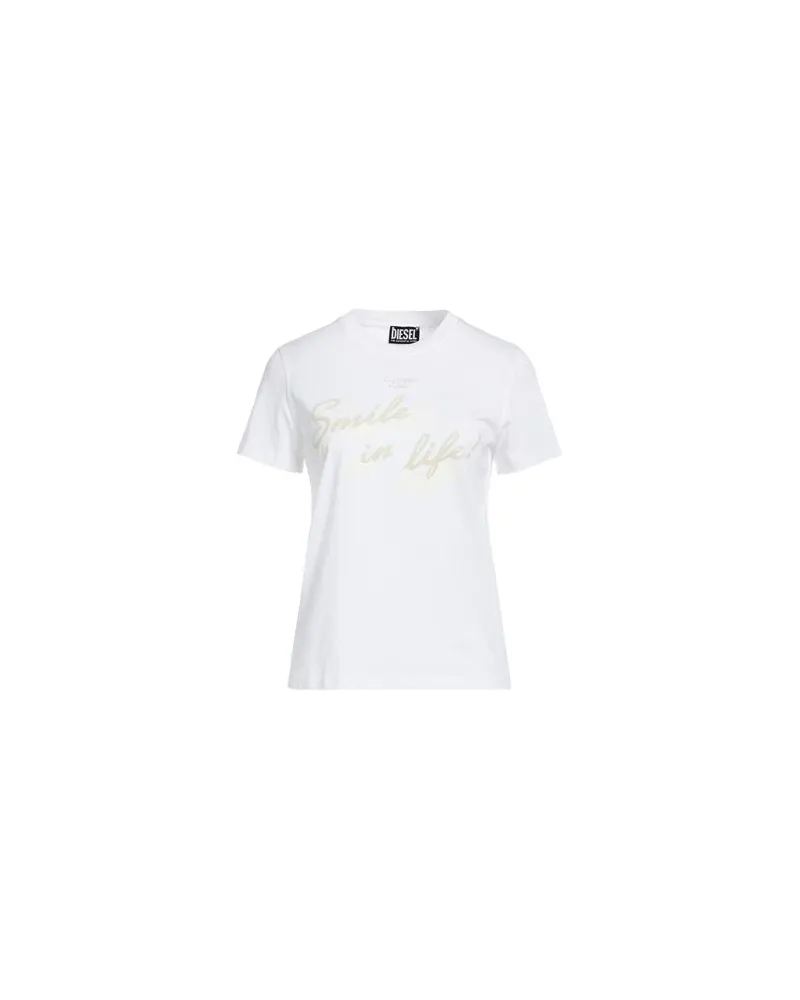 Diesel TOPS - T-shirtsauf YOOX.COM Weiß