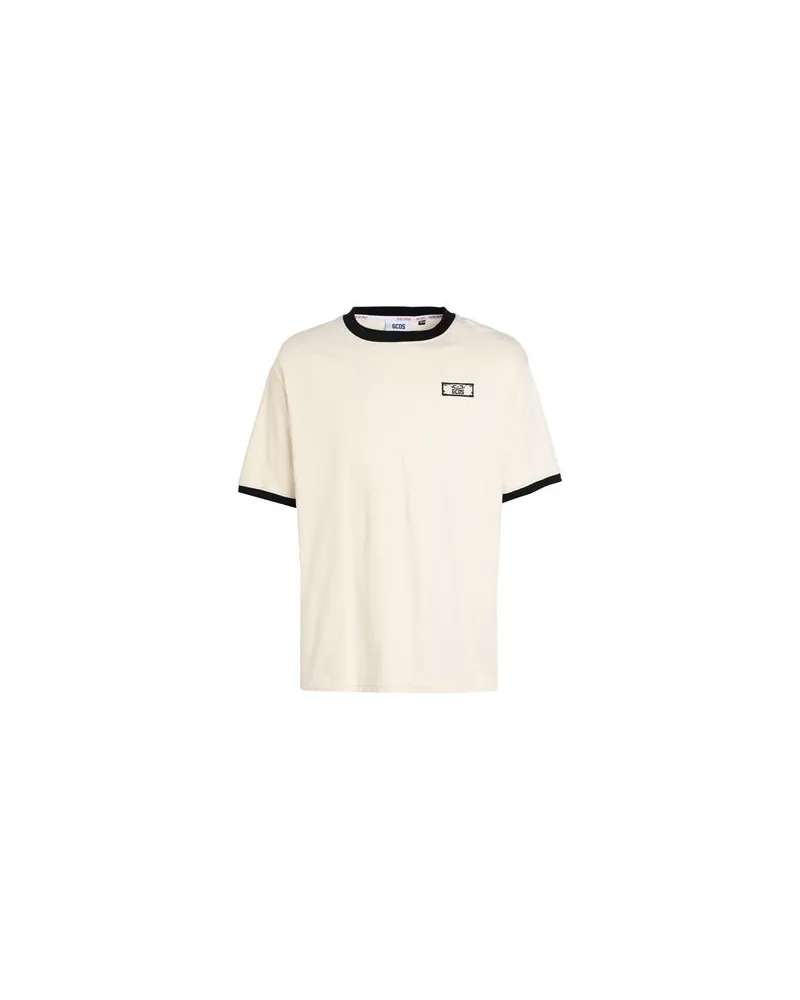 GCDS TOPS - T-shirtsauf YOOX.COM Beige