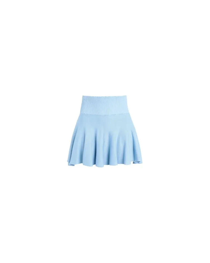 Frankies Bikinis Claude Knit Skirt  - HOSEN & RÖCKE - Miniröckeauf YOOX.COM Himmelblau