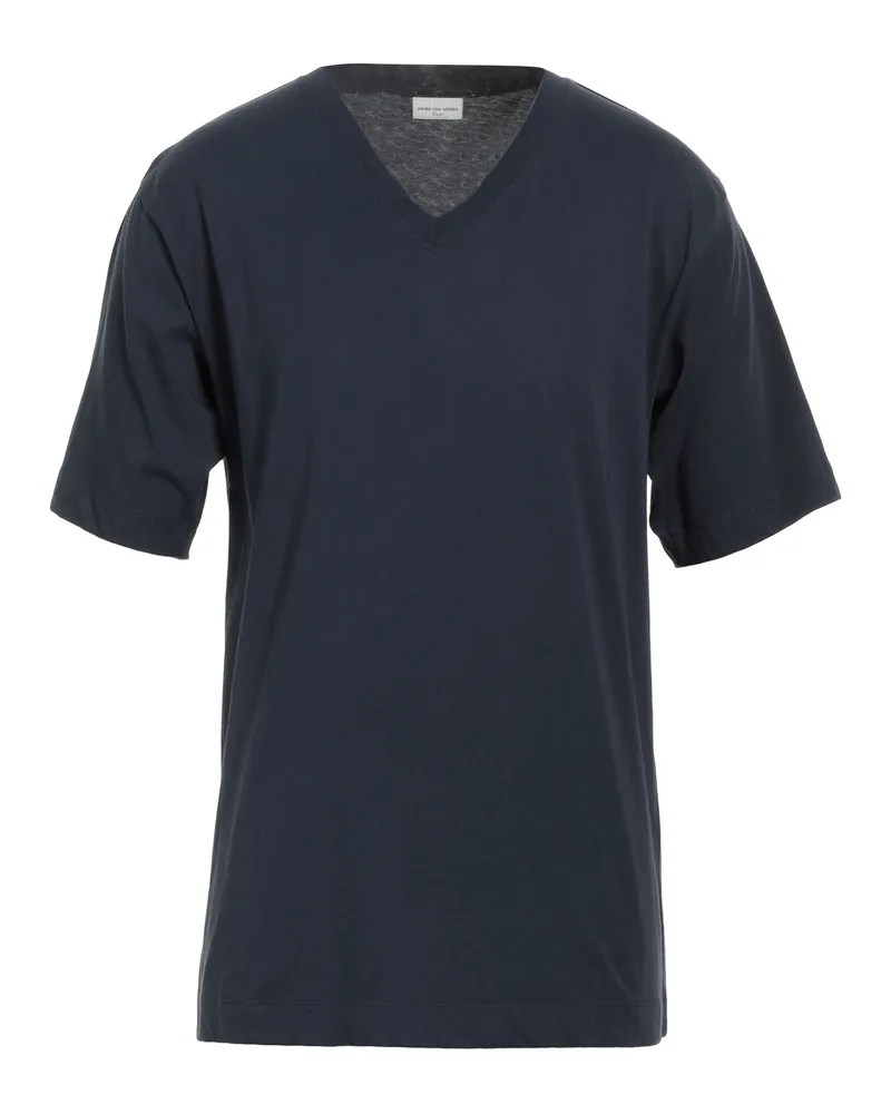 Dries van Noten T-shirts Marineblau