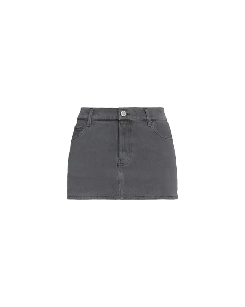 ROTATE Birger Christensen HOSEN & RÖCKE - Jeansröckeauf YOOX.COM Grau