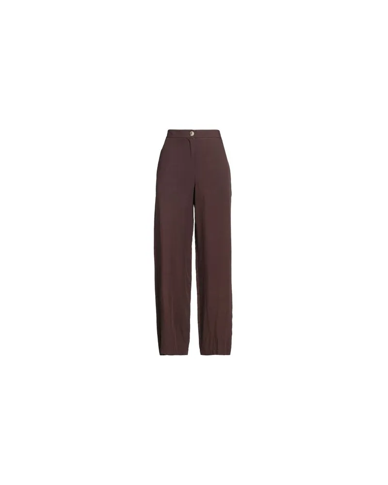VICOLO HOSEN & RÖCKE - Hosenauf YOOX.COM Schokobraun