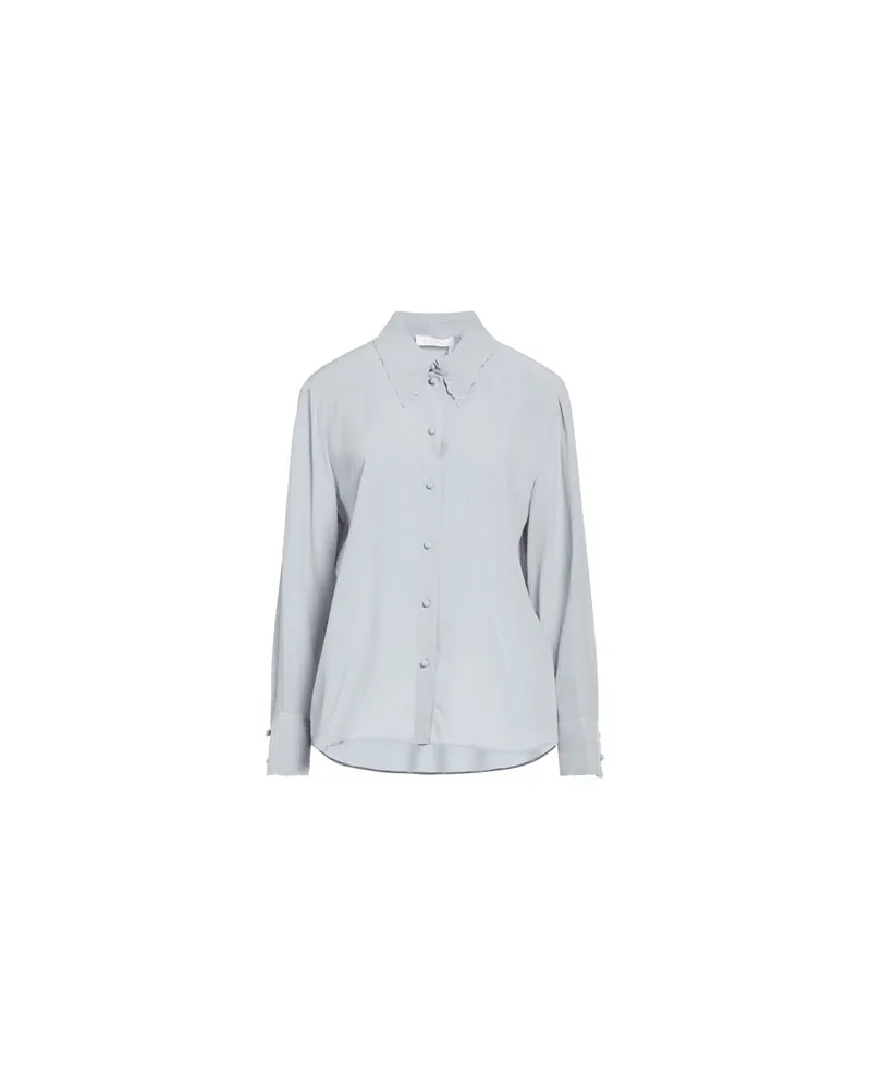 Chloé TOPS - Hemdenauf YOOX.COM Himmelblau