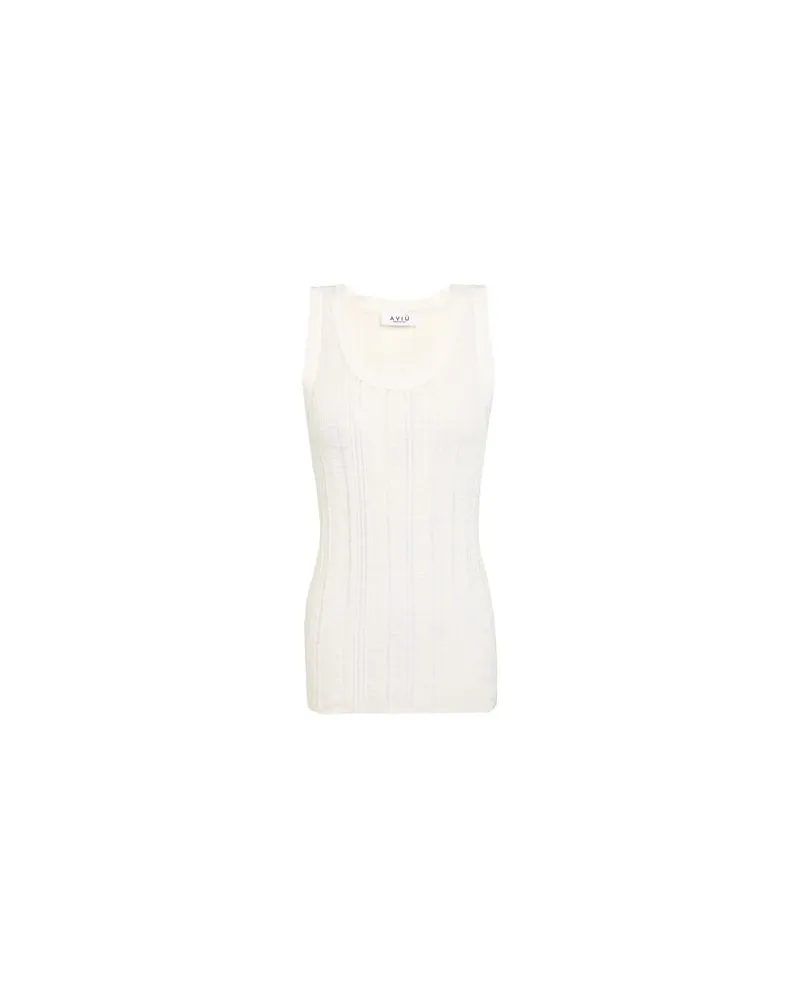 Aviù TOPS - Tank Topsauf YOOX.COM Weiß
