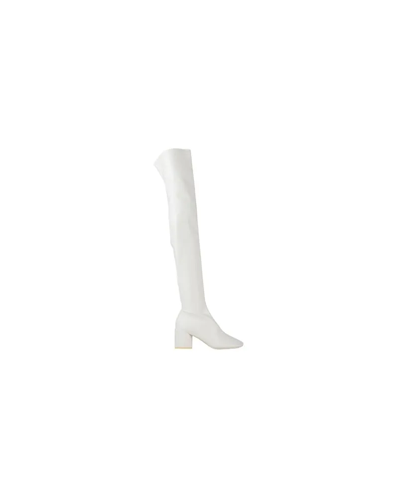 Maison Margiela SCHUHE - Stiefelauf YOOX.COM Weiß