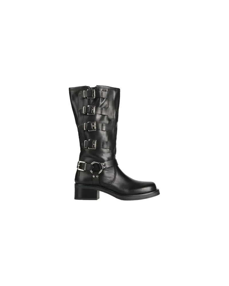 Nila & Nila SCHUHE - Stiefelauf YOOX.COM Schwarz