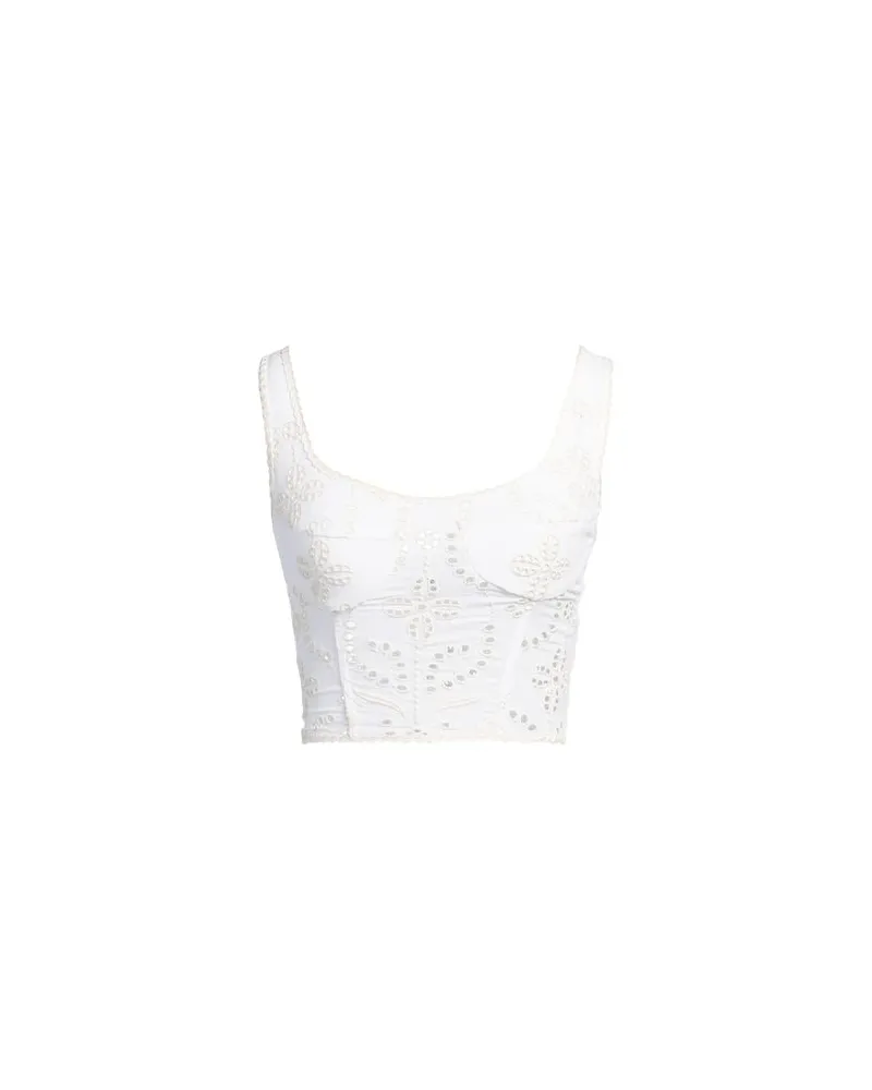 Charo Ruiz TOPS - Topsauf YOOX.COM Weiß
