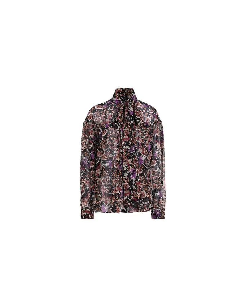 Les Copains TOPS - Hemdenauf YOOX.COM Schwarz