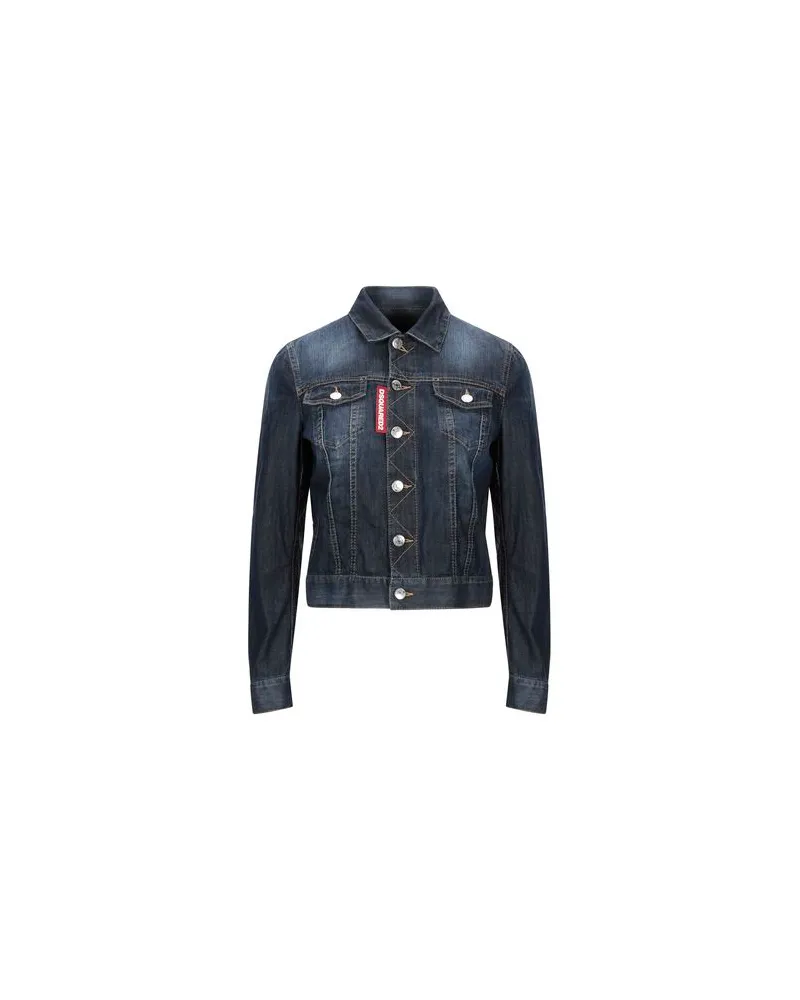 Dsquared2 JACKEN & MÄNTEL - Jeansjacken/Mäntelauf YOOX.COM Blau