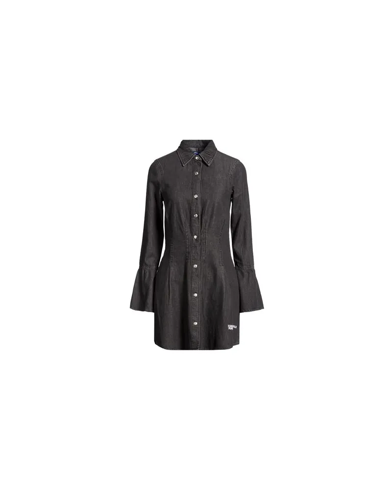 Karl Lagerfeld KLEIDER - Mini-Kleiderauf YOOX.COM Braungrau