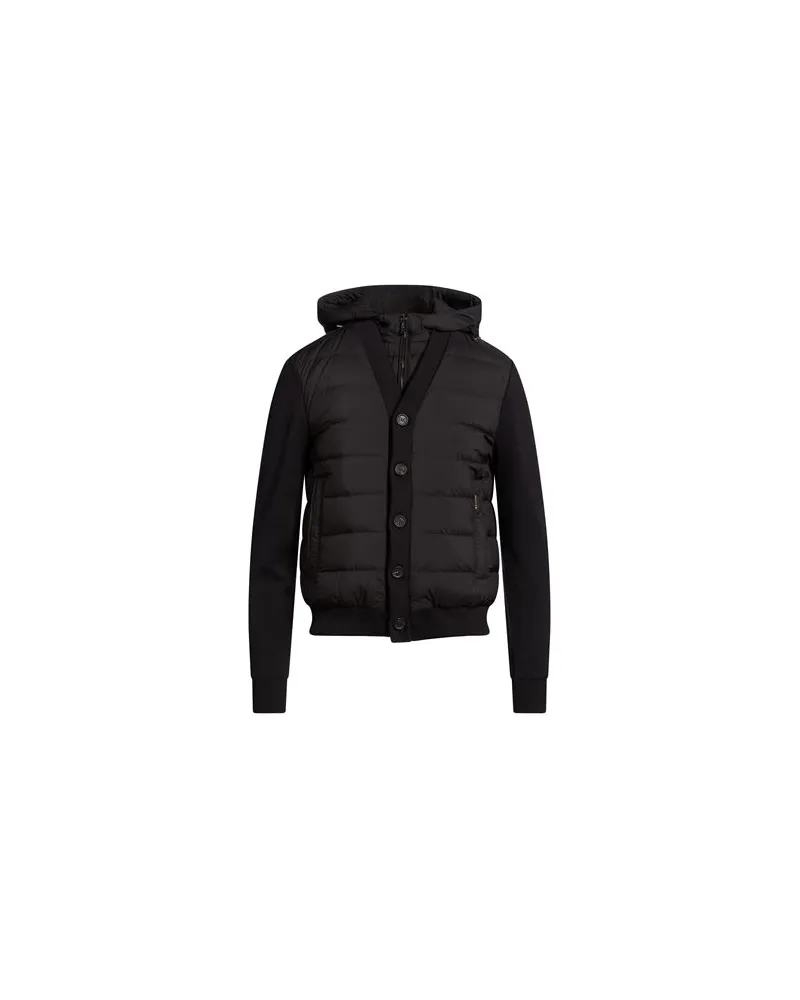 MOORER JACKEN & MÄNTEL - Pufferjacken & Daunenjackenauf YOOX.COM Schwarz
