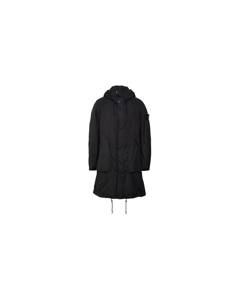 Stone Island JACKEN & MÄNTEL - Pufferjacken & Daunenjackenauf YOOX.COM Schwarz