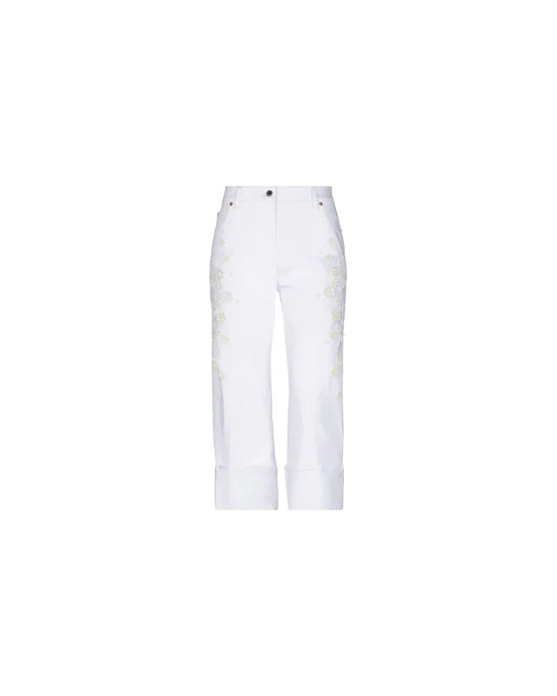 Valentino Garavani HOSEN & RÖCKE - Jeanshosenauf YOOX.COM Weiß