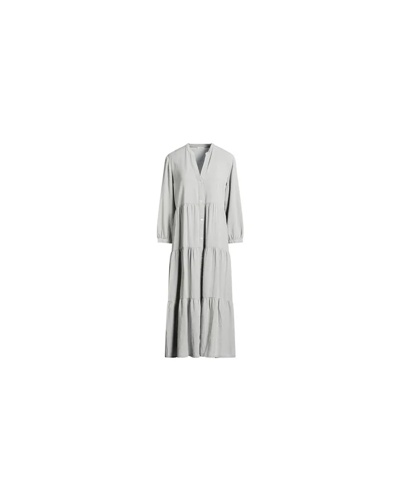 True Religion KLEIDER - Maxi-Kleiderauf YOOX.COM Hellgrau