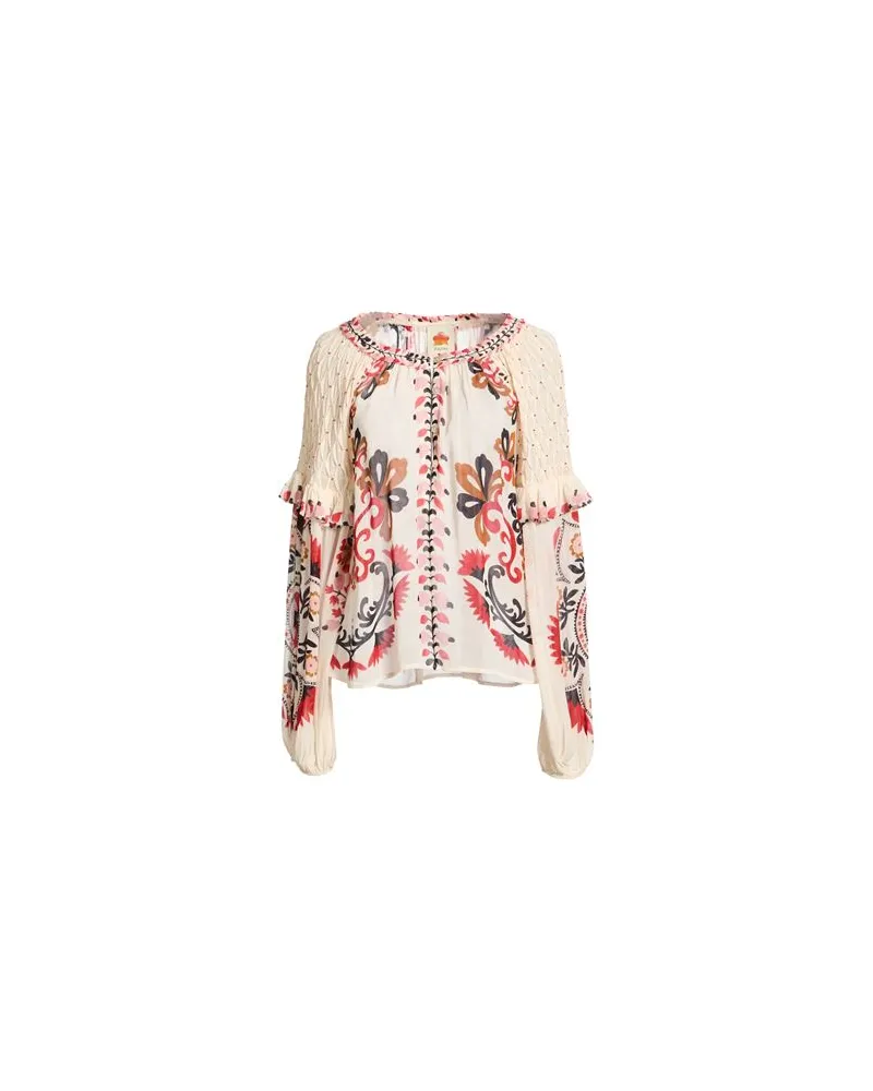 FARM Rio TOPS - Topsauf YOOX.COM Cremeweiß