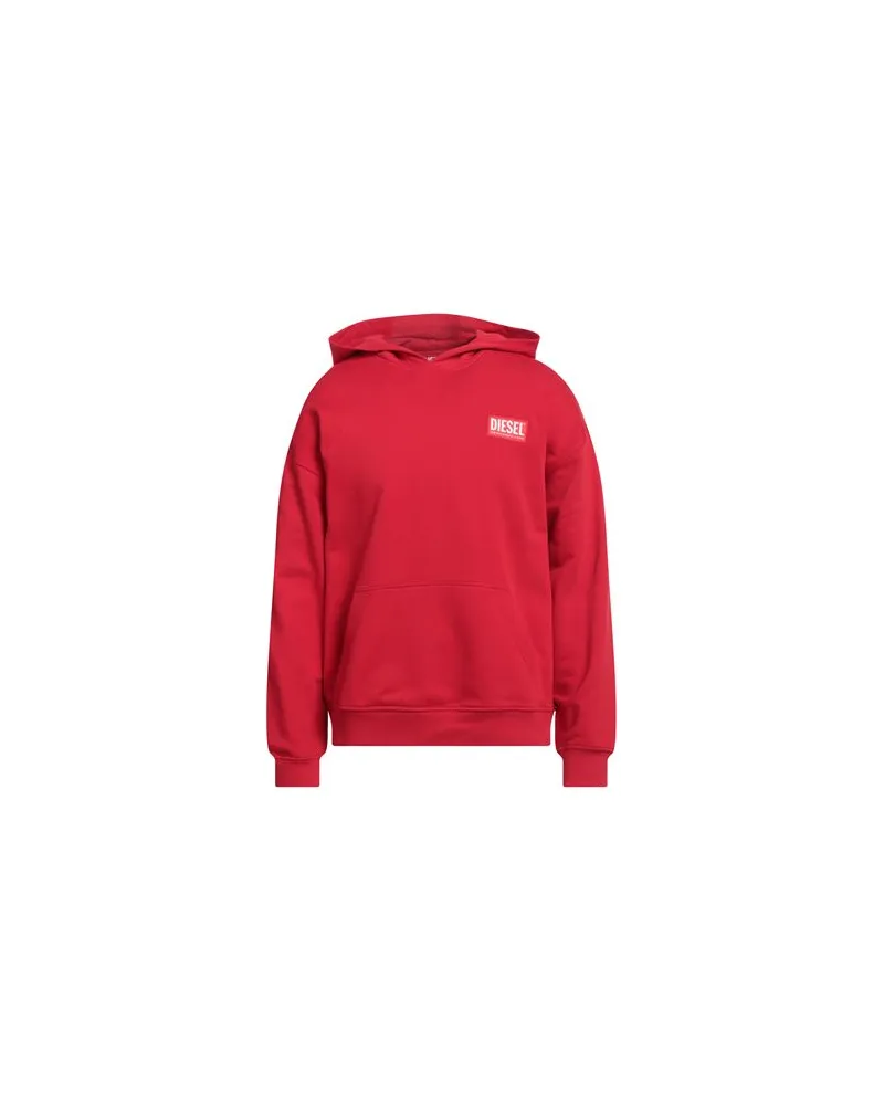 Diesel S-NLABEL-HOOD-L1  - TOPS - Sweatshirtsauf YOOX.COM Rot