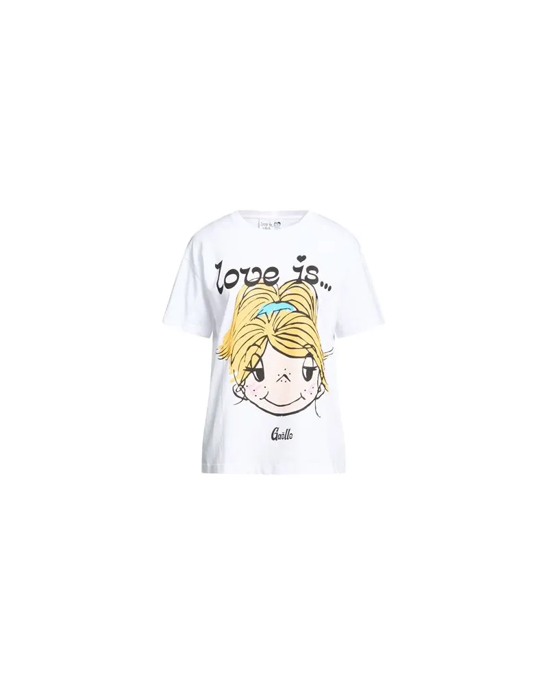 Gaëlle Bonheur LOVE IS... BY  - TOPS - T-shirtsauf YOOX.COM Weiß