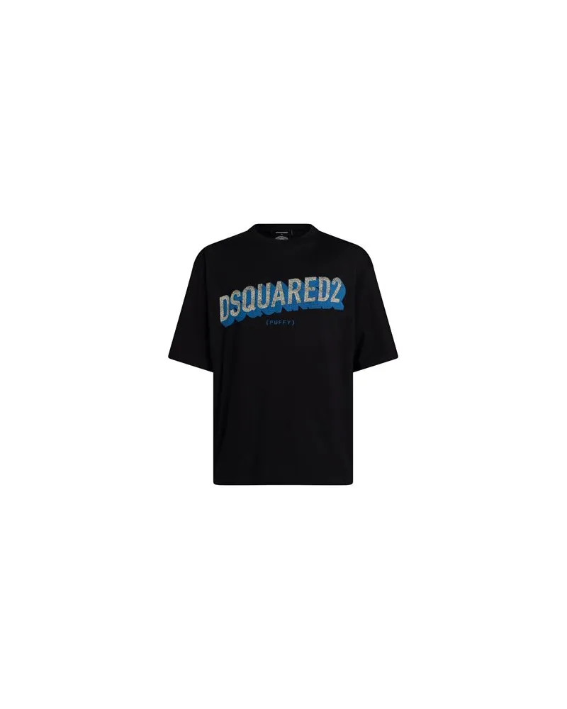 Dsquared2 TOPS - T-shirtsauf YOOX.COM Schwarz