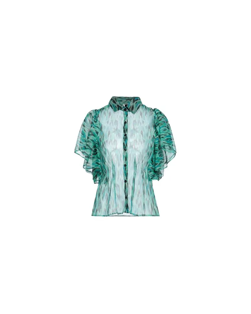 Pinko TOPS - Hemdenauf YOOX.COM Smaragdgrün