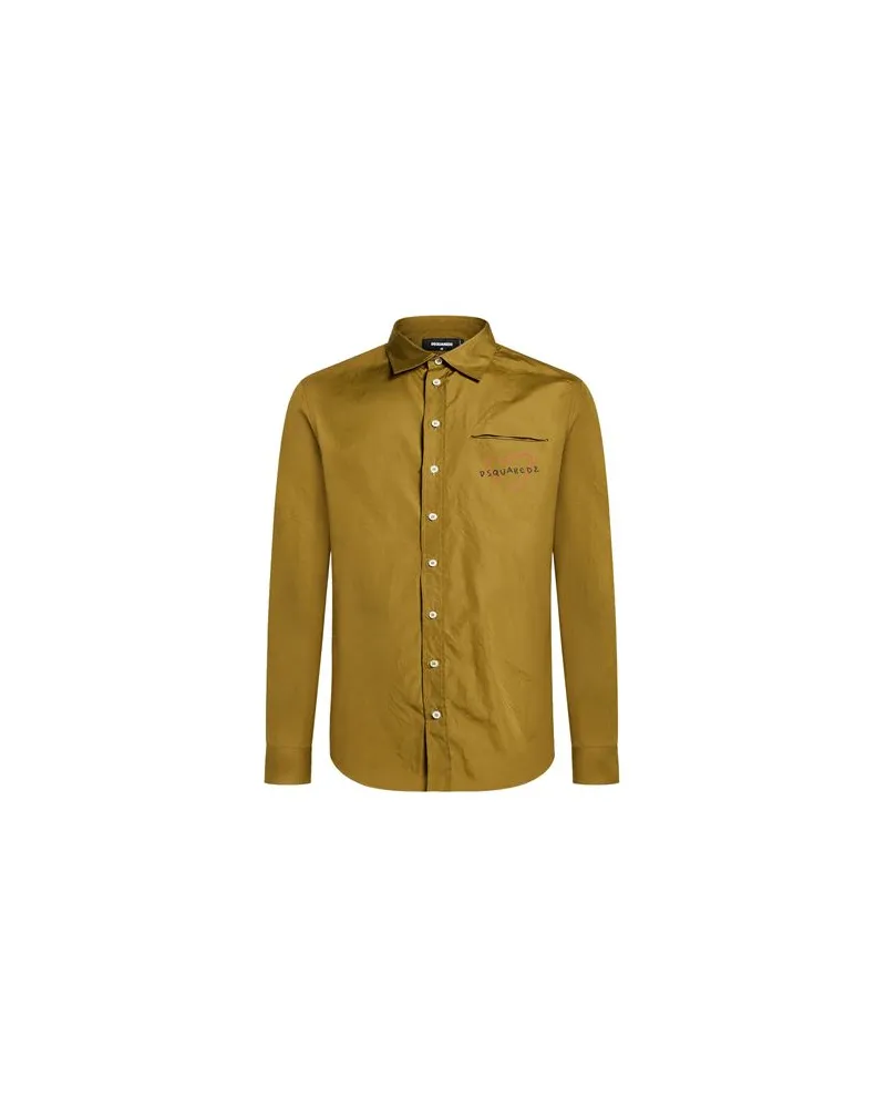 Dsquared2 TOPS - Hemdenauf YOOX.COM Khaki
