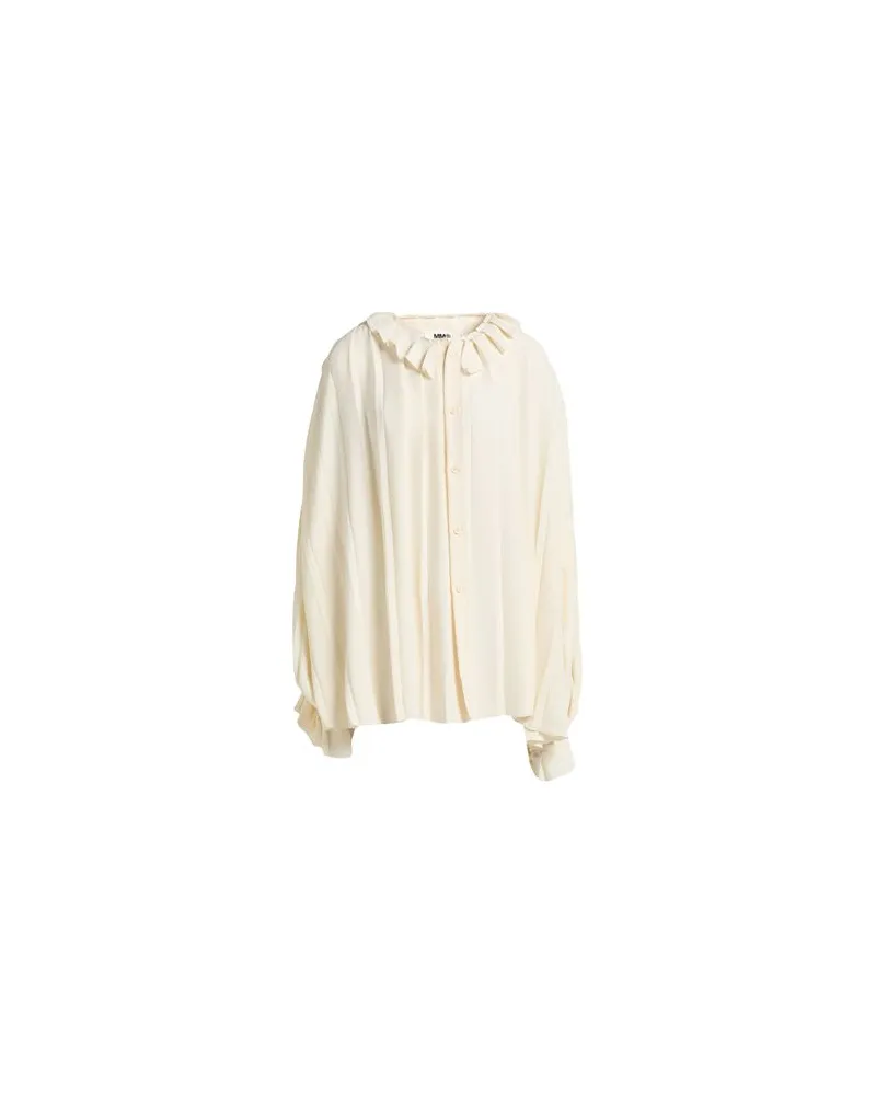 Maison Margiela TOPS - Hemdenauf YOOX.COM Cremeweiß