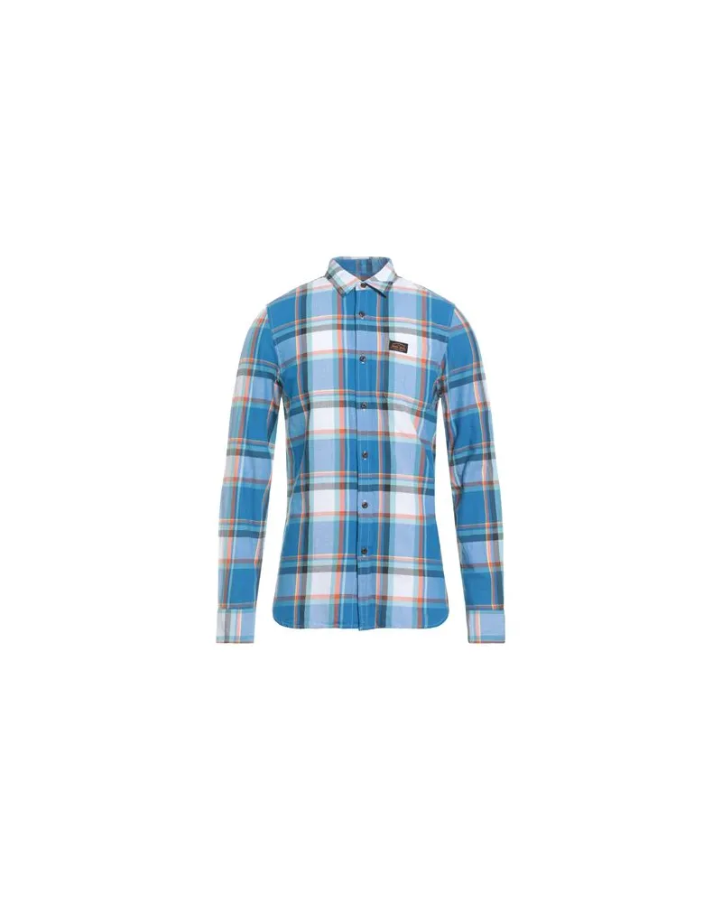 Superdry. TOPS - Hemdenauf YOOX.COM Azurblau