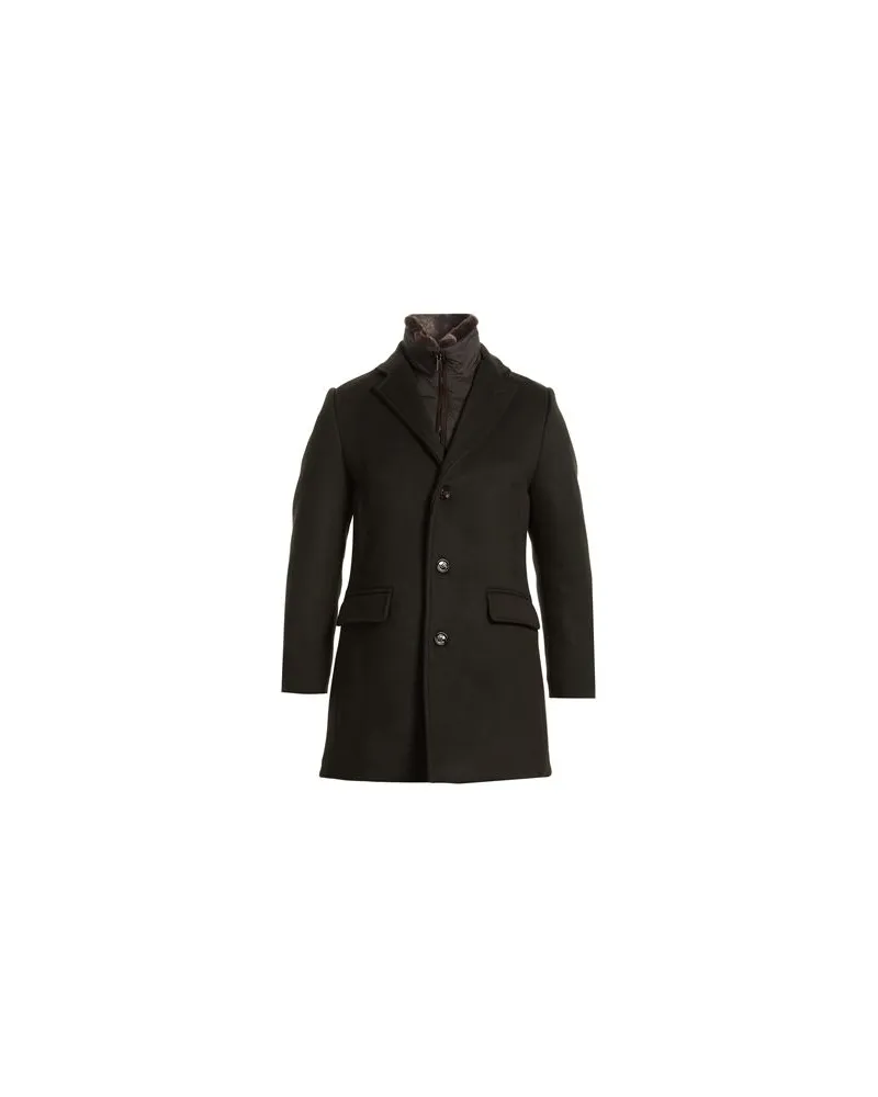 MOORER JACKEN & MÄNTEL - Mäntelauf YOOX.COM Dunkelgrün