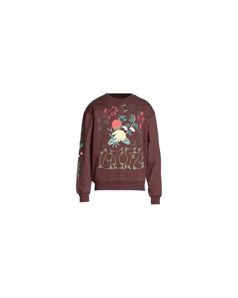 Market LIFE CYCLE CREWNECK  - TOPS - Sweatshirtsauf YOOX.COM Braun