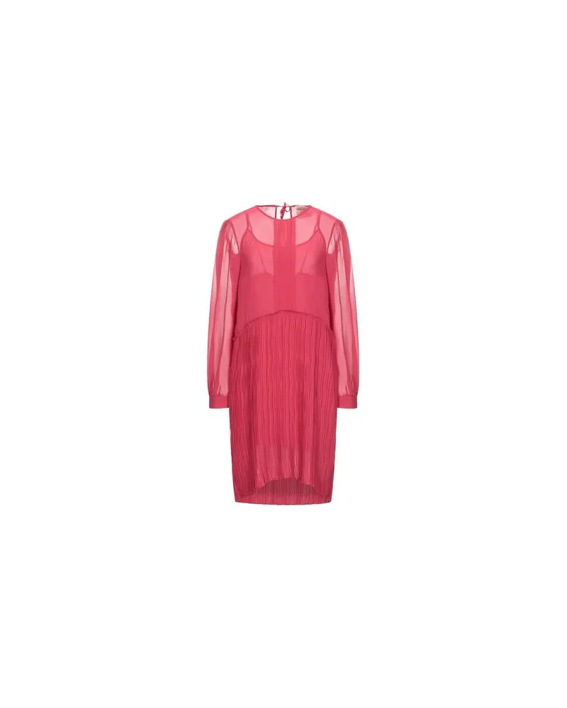 Semicouture KLEIDER - Mini-Kleiderauf YOOX.COM Ziegelrot