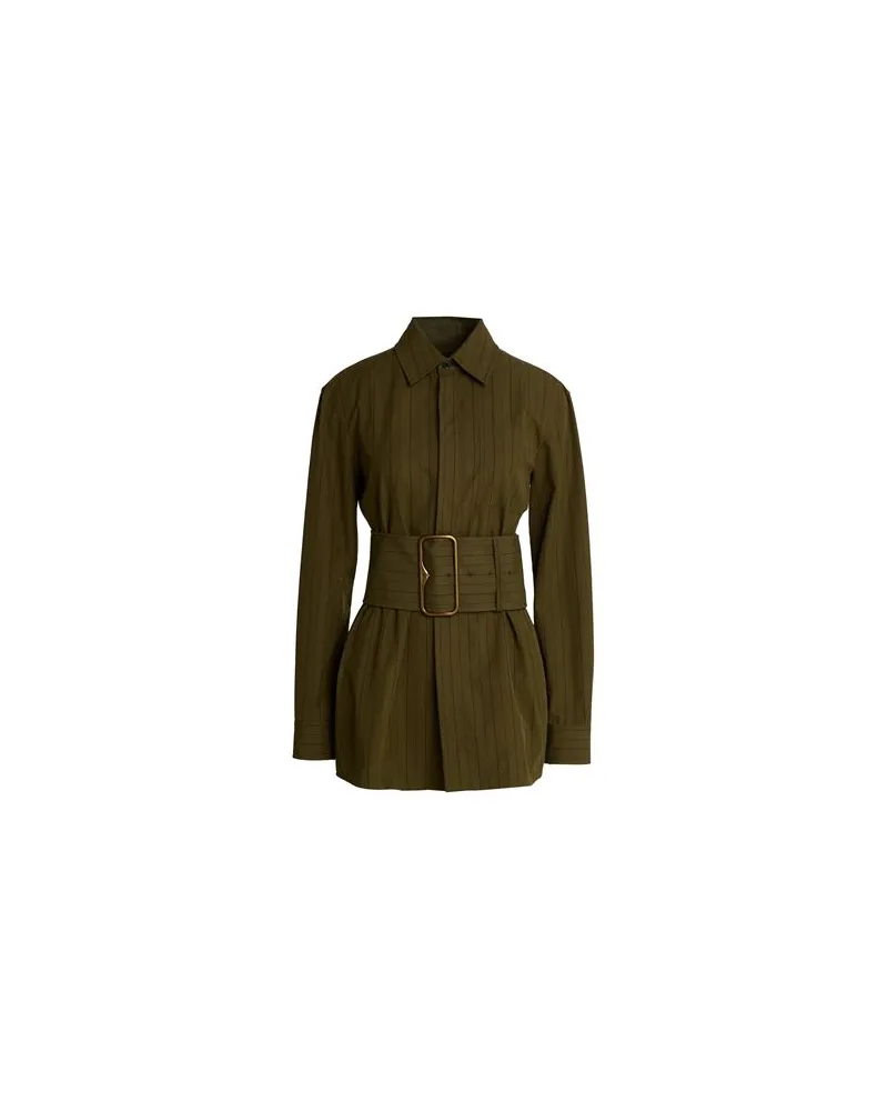 Burberry TOPS - Hemdenauf YOOX.COM Militärgrün