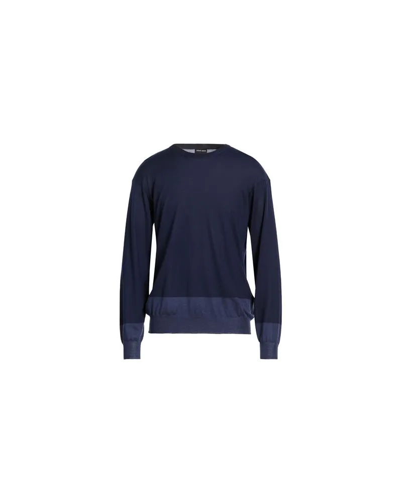 Giorgio Armani STRICKWAREN - Pulloverauf YOOX.COM Nachtblau