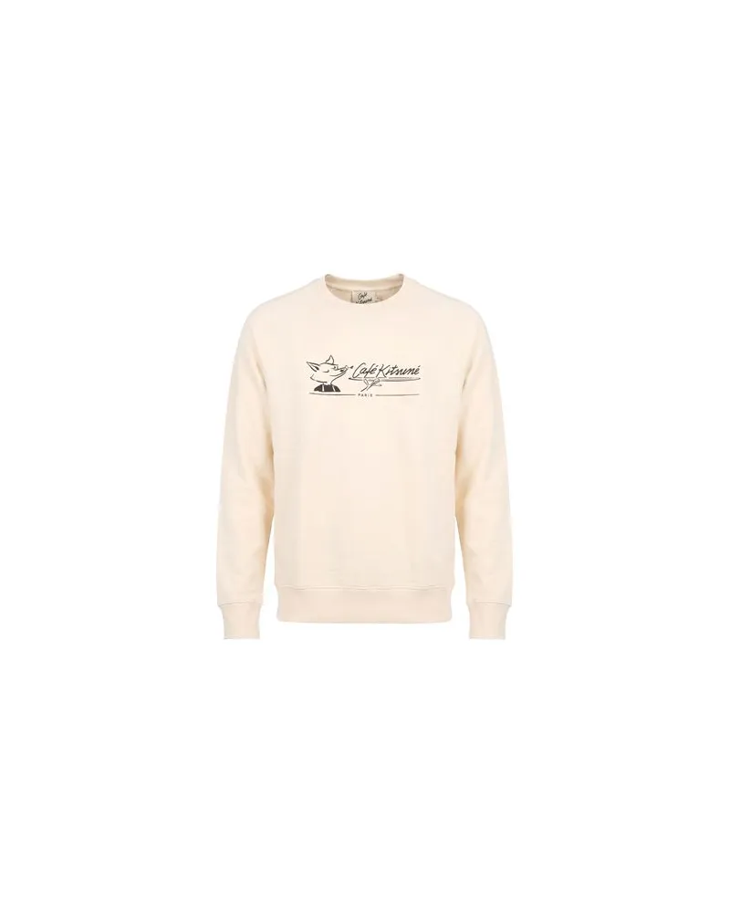 Kitsuné TOPS - Sweatshirtsauf YOOX.COM Beige