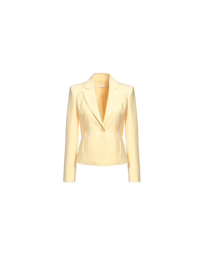 Patrizia Pepe ANZÜGE und CO-ORDS - Blazersauf YOOX.COM Pastellgelb