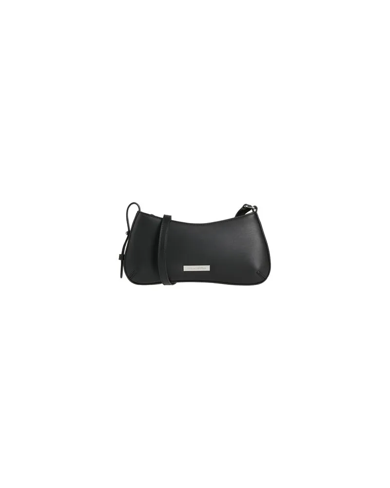 Karl Lagerfeld IKON SMOOTH MINI SHOULDER BAG - TASCHEN - Umhängetascheauf YOOX.COM Schwarz