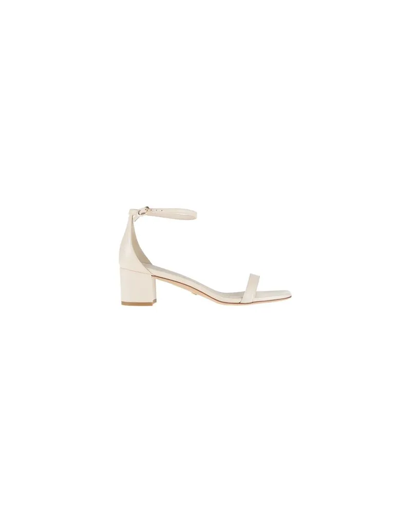 Stuart Weitzman SCHUHE - Sandalenauf YOOX.COM Cremeweiß