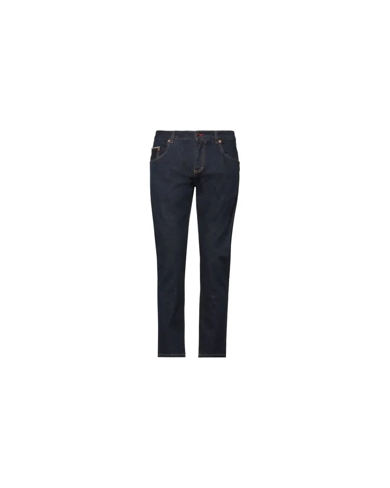 CAMOUFLAGE AR AND J. HOSEN & RÖCKE - Jeanshosenauf YOOX.COM Blau