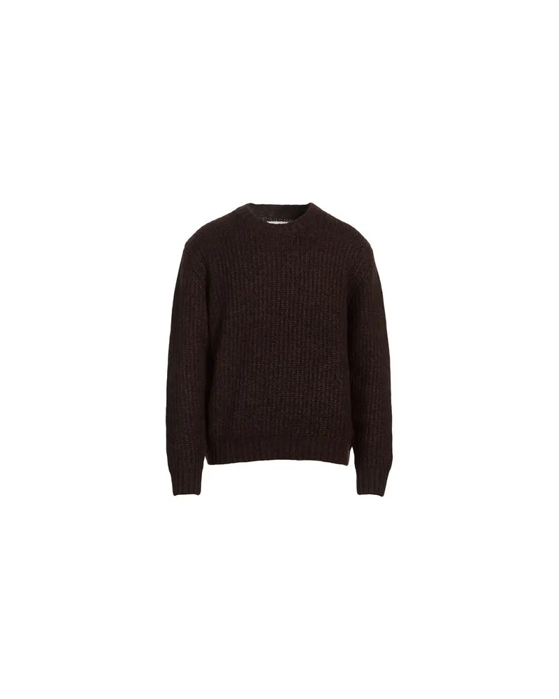 Jack & Jones STRICKWAREN - Pulloverauf YOOX.COM Dunkelbraun
