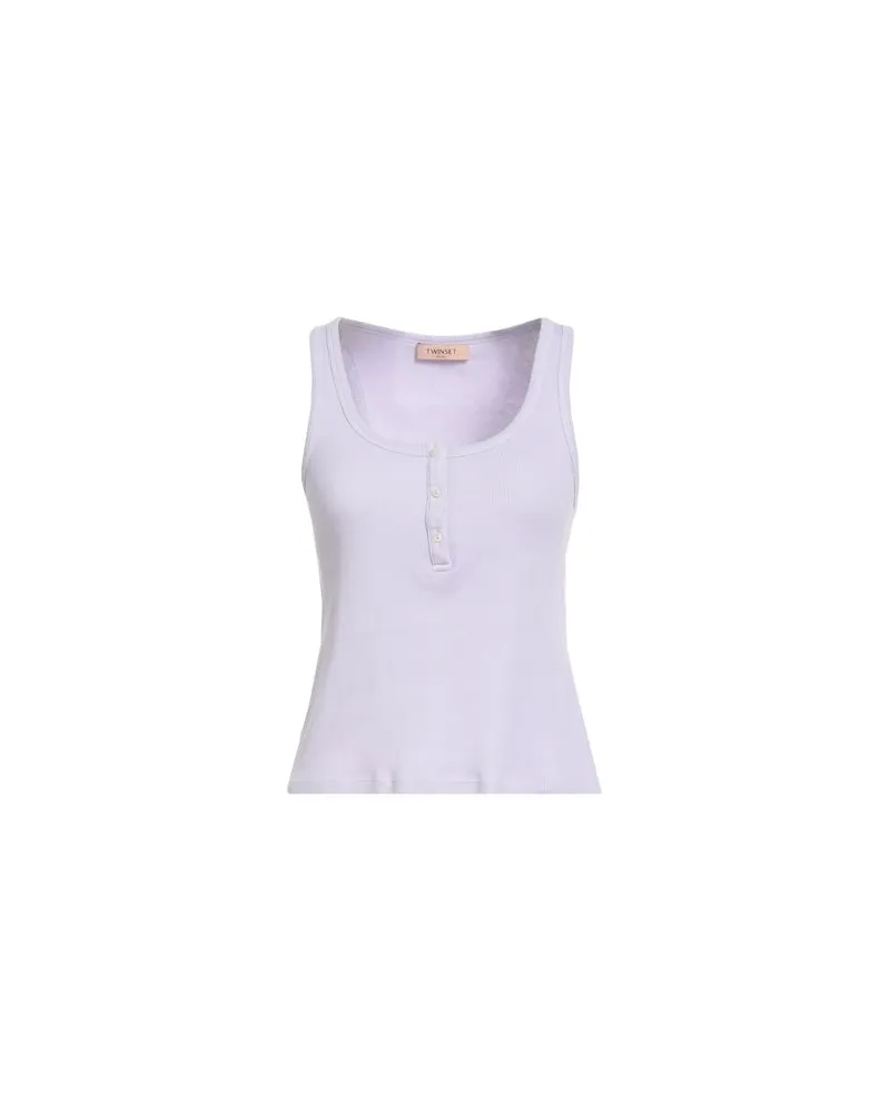 Twin-Set TOPS - Tank Topsauf YOOX.COM Lila