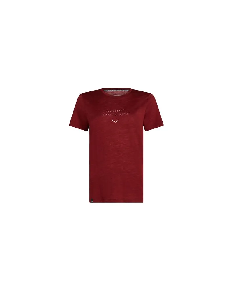 Salewa EAGLE - TOPS - T-shirtsauf YOOX.COM Ziegelrot