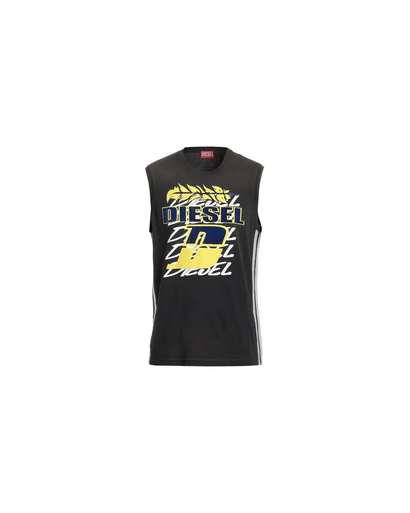 Diesel TOPS - T-shirtsauf YOOX.COM Braungrau