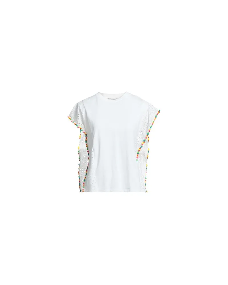 Twin-Set TOPS - T-shirtsauf YOOX.COM Weiß