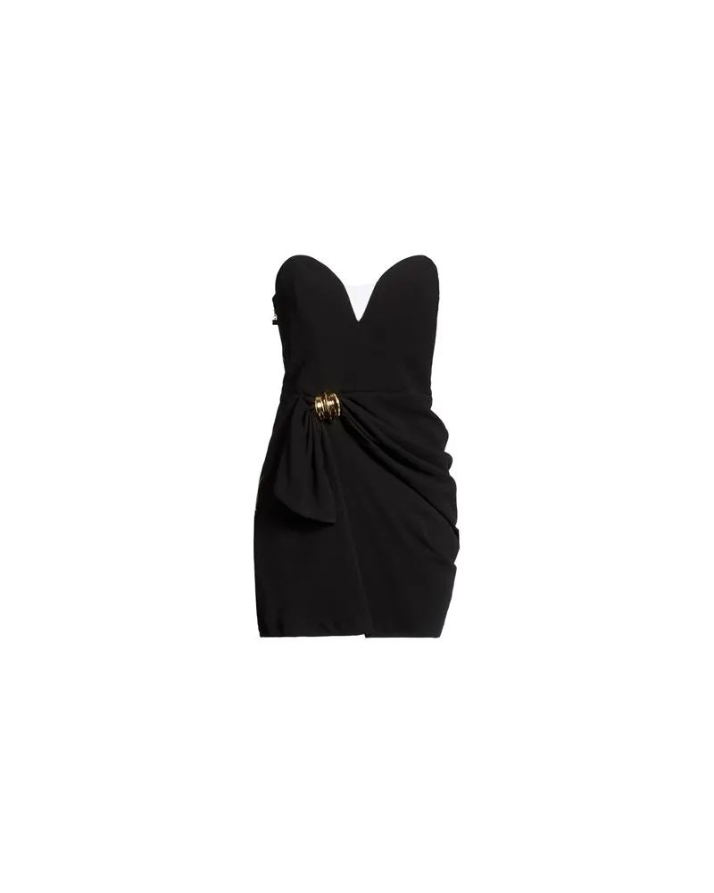 Elisabetta Franchi KLEIDER - Mini-Kleiderauf YOOX.COM Schwarz