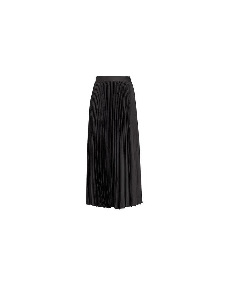 8 by Yoox PLEATED MAXI SKIRT  - HOSEN & RÖCKE - Maxi-Röckeauf YOOX.COM Schwarz