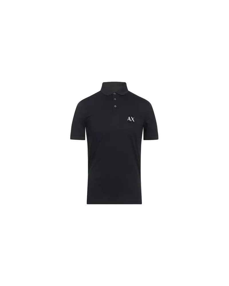Armani Exchange TOPS - Poloshirtsauf YOOX.COM Nachtblau