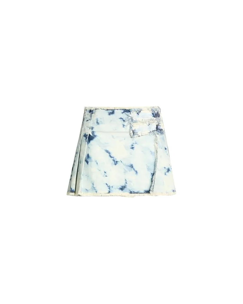 Balmain HOSEN & RÖCKE - Jeansröckeauf YOOX.COM Blau