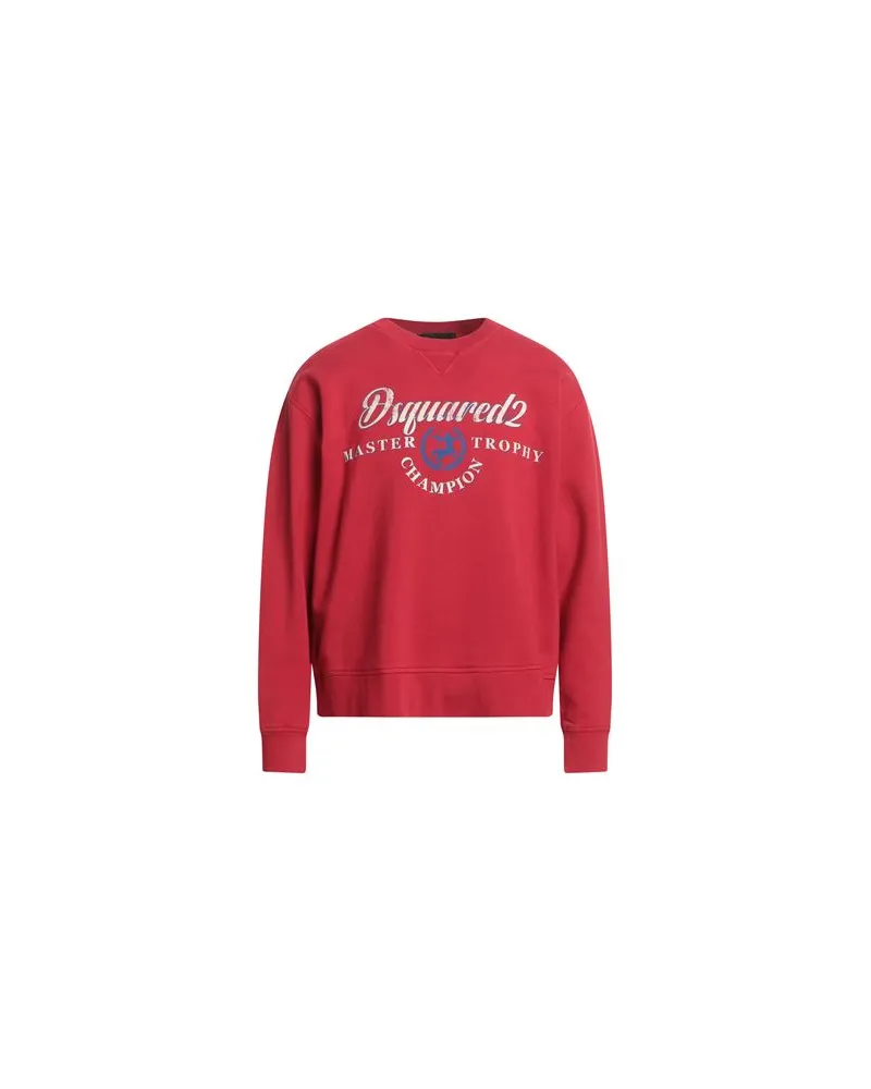 Dsquared2 TOPS - Sweatshirtsauf YOOX.COM Rot