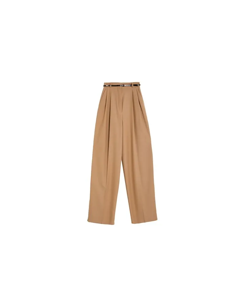 SPORTMAX HOSEN & RÖCKE - Hosenauf YOOX.COM Kamel