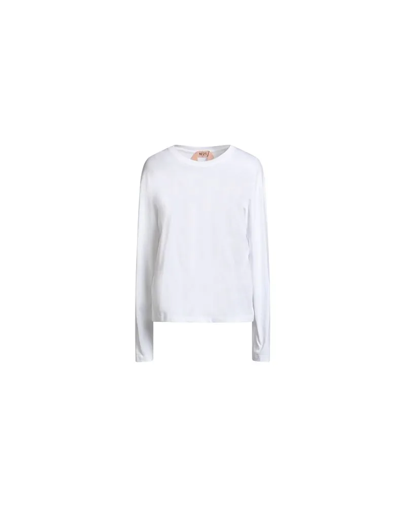 N° 21 TOPS - T-shirtsauf YOOX.COM Weiß