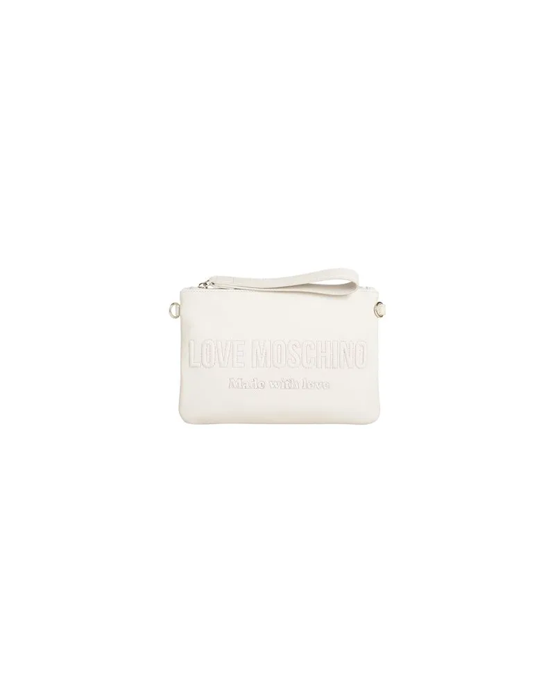 Moschino TASCHEN - Pochettenauf YOOX.COM Elfenbein