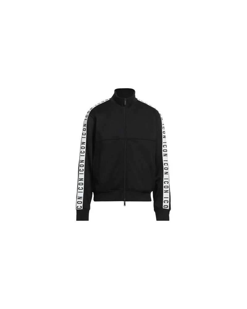 Dsquared2 TOPS - Sweatshirtsauf YOOX.COM Schwarz